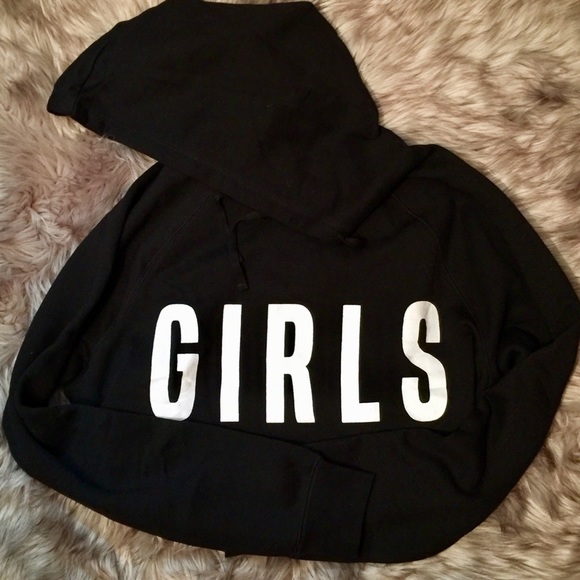 Brunette The Label Tops - NEW! Brunette the Label GIRLS cropped hoodie